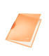 DOSSIER CLIP LEITZ RAINBOW 30h NARANJA