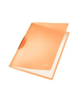 DOSSIER CLIP LEITZ RAINBOW 30h NARANJA