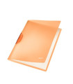 DOSSIER CLIP LEITZ RAINBOW 30h NARANJA