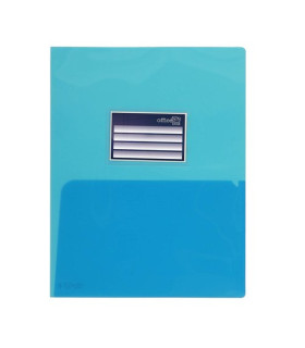 DOSSIER DOBLE BOLSA OFFICE BOX PP A4 AZ