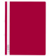 DOSSIER FASTENER DURABLE 2580 A4 TR.ROJO