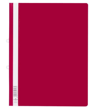 DOSSIER FASTENER DURABLE 2580 A4 TR.ROJO