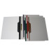 DOSSIER FASTENER GRAF. PVC Fº LM.CV.VERD