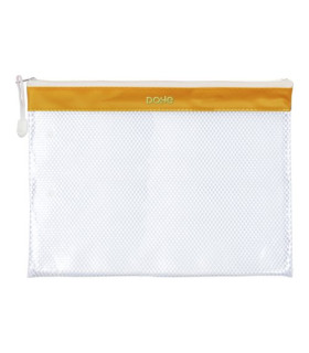 DOSSIER SOBRE DOHE CREM. A4 PVC AMARILLO