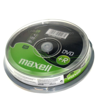 DVD+R MAXELL 4,7GB 16x SPINDLE DE 10
