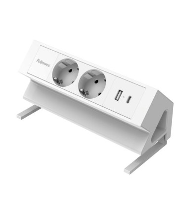 ENCHUFE ADAPTADOR  FELLOWES 2 SAL+2 USB(