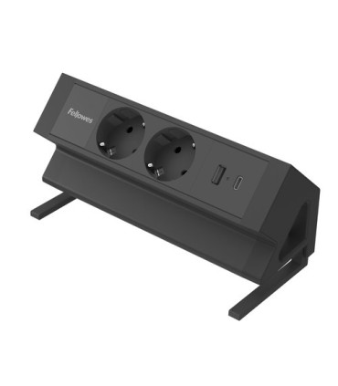 ENCHUFE ADAPTADOR  FELLOWES 2 SAL+2 USB(