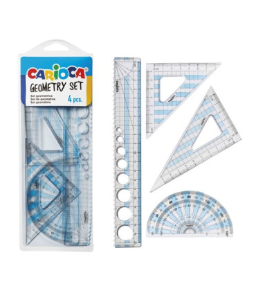 EQUIPO DIBUJO CARIOCA SET GEOM