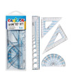EQUIPO DIBUJO CARIOCA SET GEOM