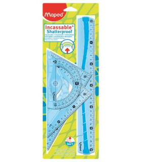 EQUIPO DIBUJO MAPED 4 PIEZAS FLEXIBLE