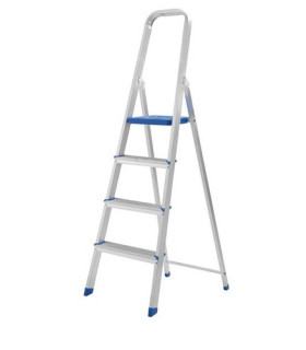 ESCALERA ALUM. LEON 4 PELDAÑOS