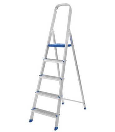 ESCALERA ALUM. LEON 6 PELDAÑOS