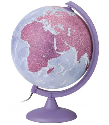 ESFERA TECNODIDAT.FyP PURPLE C/LUZ 25cm
