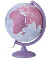 ESFERA TECNODIDAT.FyP PURPLE C/LUZ 25cm