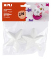 ESTRELLAS POLIESPAN APLI 75 mm. PACK 2