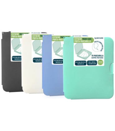 ESTUCHE PORTA MASCARILLA XSECURE AZUL