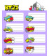 ETIQUETA ESCOLAR ERIK 15,8x20 BT21
