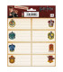 ETIQUETA ESCOLAR ERIK 8x4 HARRY POTTER