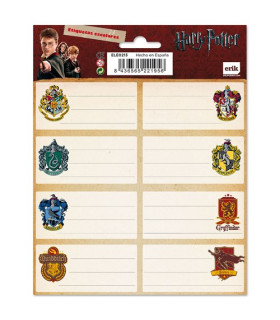 ETIQUETA ESCOLAR ERIK 8x4 HARRY POTTER
