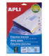 ETIQ.IMP.APLI 13882 25h A4 BLANCA Ø 30