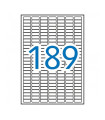 ETIQ.IMP.APLI 12927 10h A4 BLANCA 25.4x1