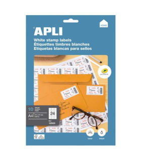 ETIQ.IMP.APLI 12923 10h A4 BLANCA 70x37