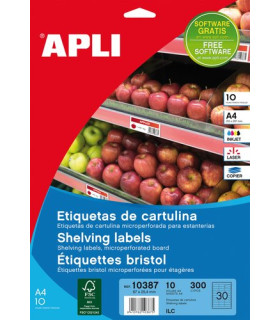 ETIQ.IMP.APLI 10387 10h A4 ESTANTERIAS