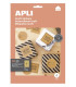 ETIQUETAS ADH.IMPR.APLI KRAFT A4 C/10