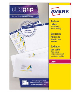 ETIQ.IMP.AVERY L7159 100h A4 63,5x34