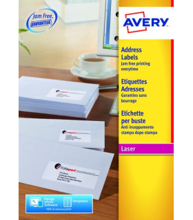ETIQ.IMP.AVERY L7160 100h A4 63,5x38,1