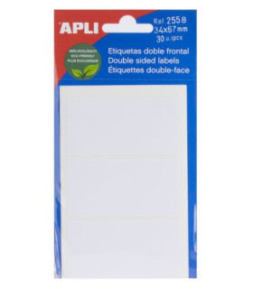 ETIQ.MAN.BOLSA APLI 02558 DBL.FRT.34x67