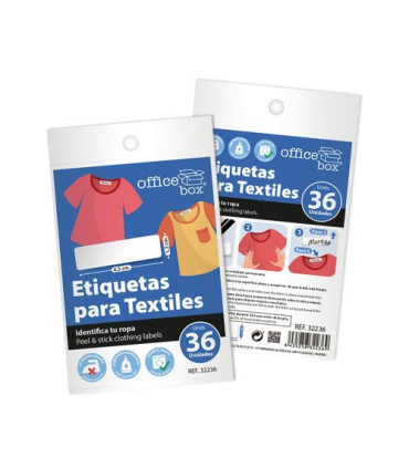 ETIQ.MAN.BOLSA OFFICE BOX TEXTIL 36 UD