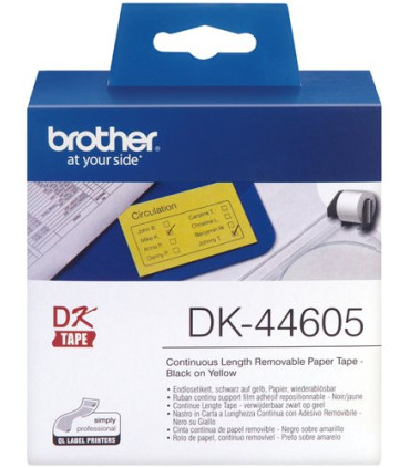 ETIQ.BROTHER CONT.PAP.REMOV.62 mm 30,48m
