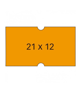 ETIQ.PRECIOS APLI REM.21x12 NARANJA FLUO