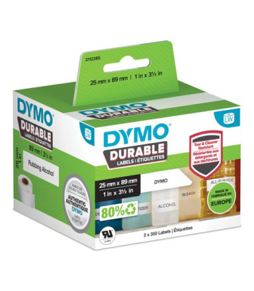ETIQ.DYMO LW INDUST. 25x89mm RL.2x350