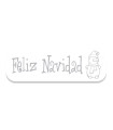 ETIQ.REG. R.250 FELIZ NAVIDAD BLANCO