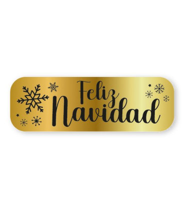 ETIQ.REG. R.250 FELIZ NAVIDAD