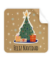 ETIQ.REG. R.250 CUADR. FELIZ NAVIDAD ARB