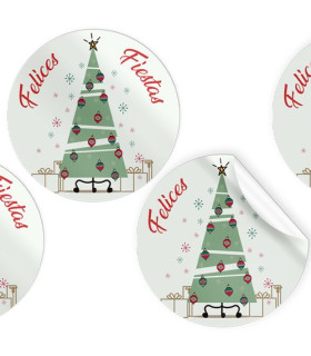 ETIQ.REG. R.250 REDON. FELICES FIESTAS