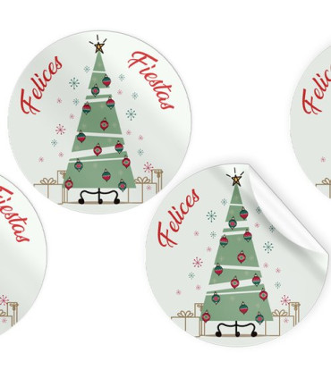 ETIQ.REG. R.250 REDON. FELICES FIESTAS