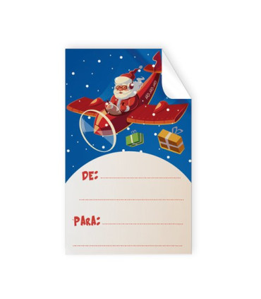 ETIQ.REG. R.250 NOMBRES NAVIDAD PAPA NOE