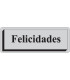 ETIQ.REG. R.300 FELICIDADES PLATA