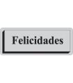 ETIQ.REG. R.300 FELICIDADES PLATA