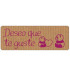 ETIQ.REG. R.300 DESEO QUE TE GUSTE PANDA