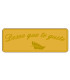 ETIQ.REG. R.300 DESEO QUE TE GUSTE ORO