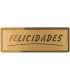 ETIQ.REG. R.300 FELICIDADES ORO