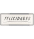 ETIQ.REG. R.300 FELICIDADES PLATA