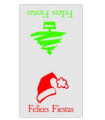 ETIQ.REG. R.300 FELICES FIESTAS ARBOL