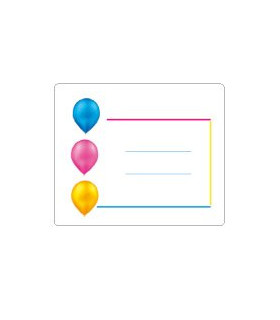ETIQ.REG. R.300 ANONIMAS GLOBOS