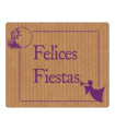 ETIQ.REG. R.300 FELICES FIESTAS ANGEL